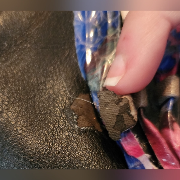 Nicole Lee Black Flower MultiColor Butterfly Shoulder Bag - Picture 12 of 16